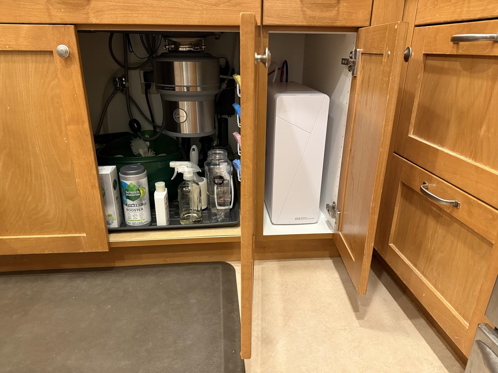 Waterdrop X12 Alkaline Mineral Reverse Osmosis System, 1200 GPD, Under-Sink customer photo 2