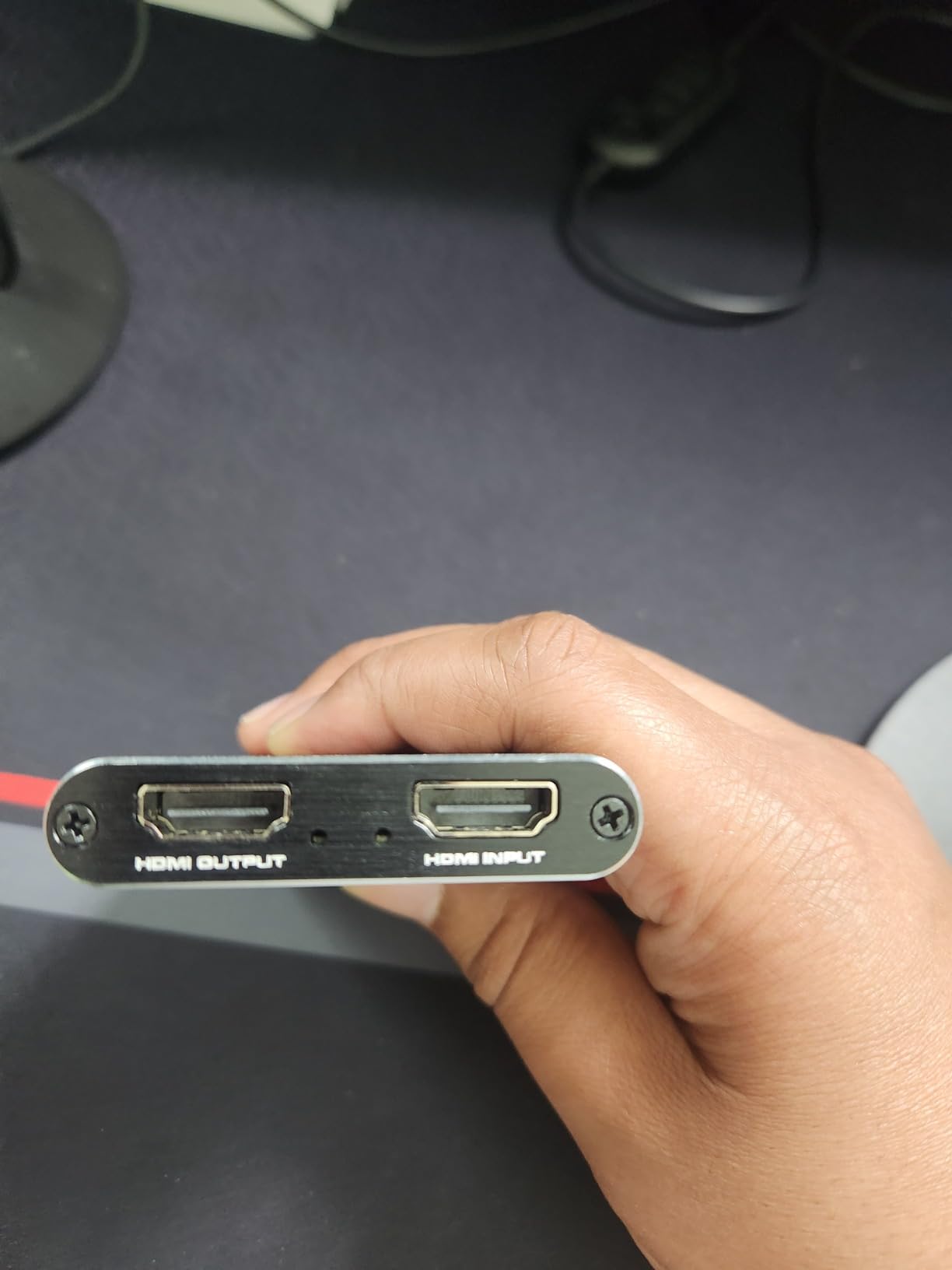 4K HDMI Capture Card for Streaming, Full HD 1080P 60FPS USB 3.0 Cam Link Game Audio Video Capture Card, Work with Camera/Switch/Xbox/PS4/PS5/PC/OBS (Black) customer photo 1