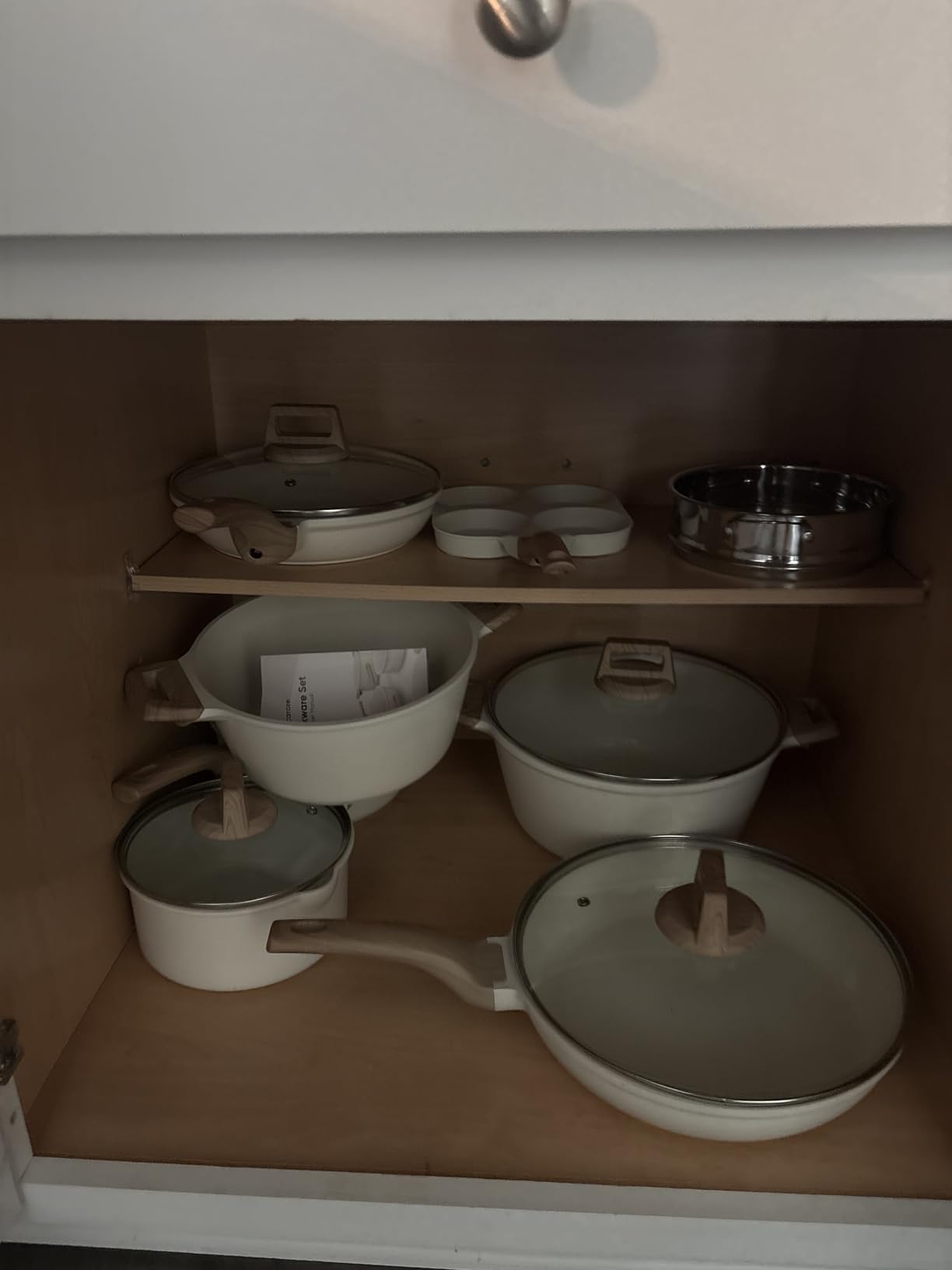 CAROTE 21pcs Pots and Pans Set, Nonstick Cookware Sets, with Egg Pan customer photo 2