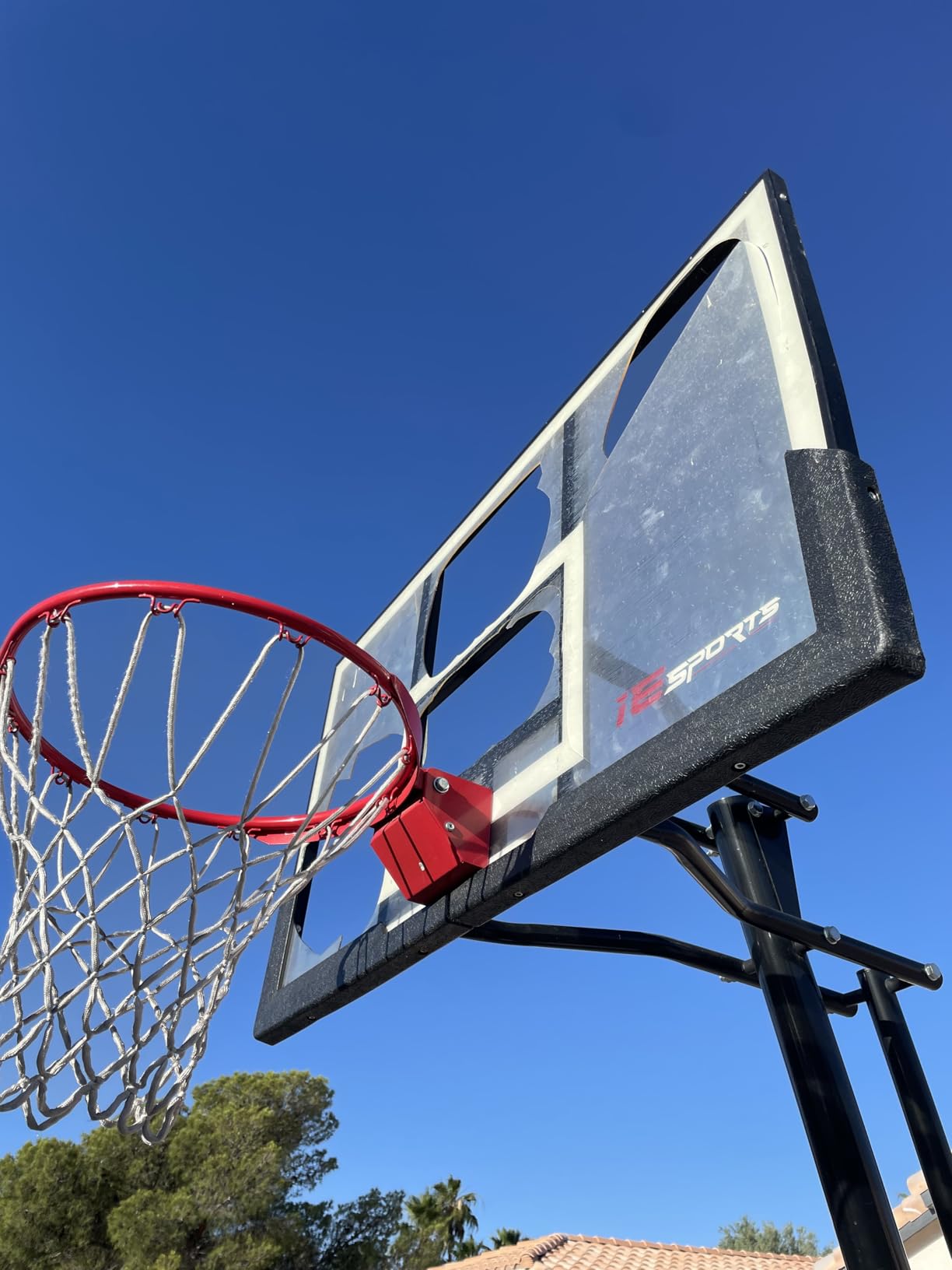 IE Sports Portable Basketball Hoop - Indoor and Outdoor Hoops Game Equipment for Backyard, Driveway, and Garage customer photo 2