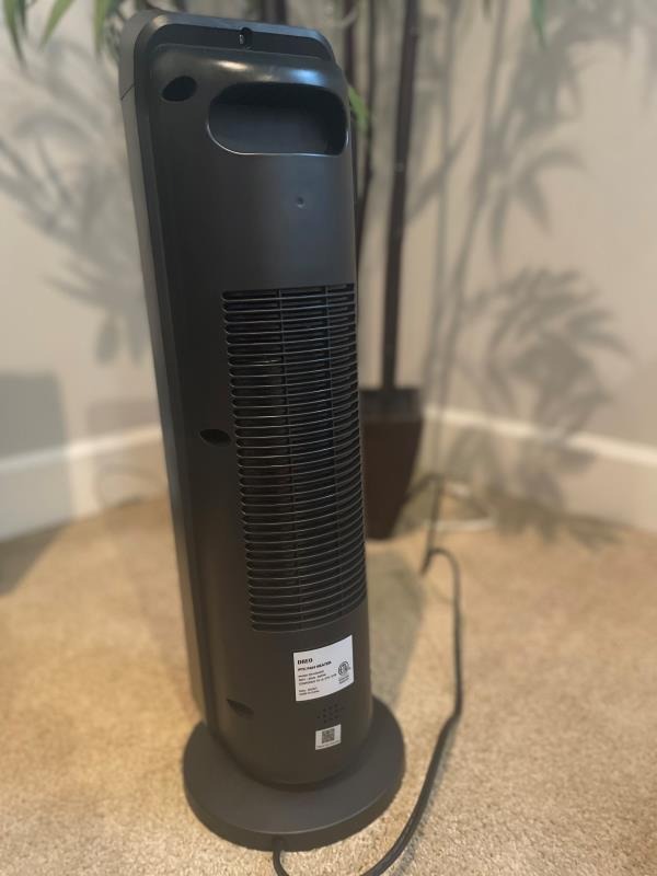 DREO 25 Inch Electric Space Heater for Indoor Use, Large Room, Thermostat customer photo 1