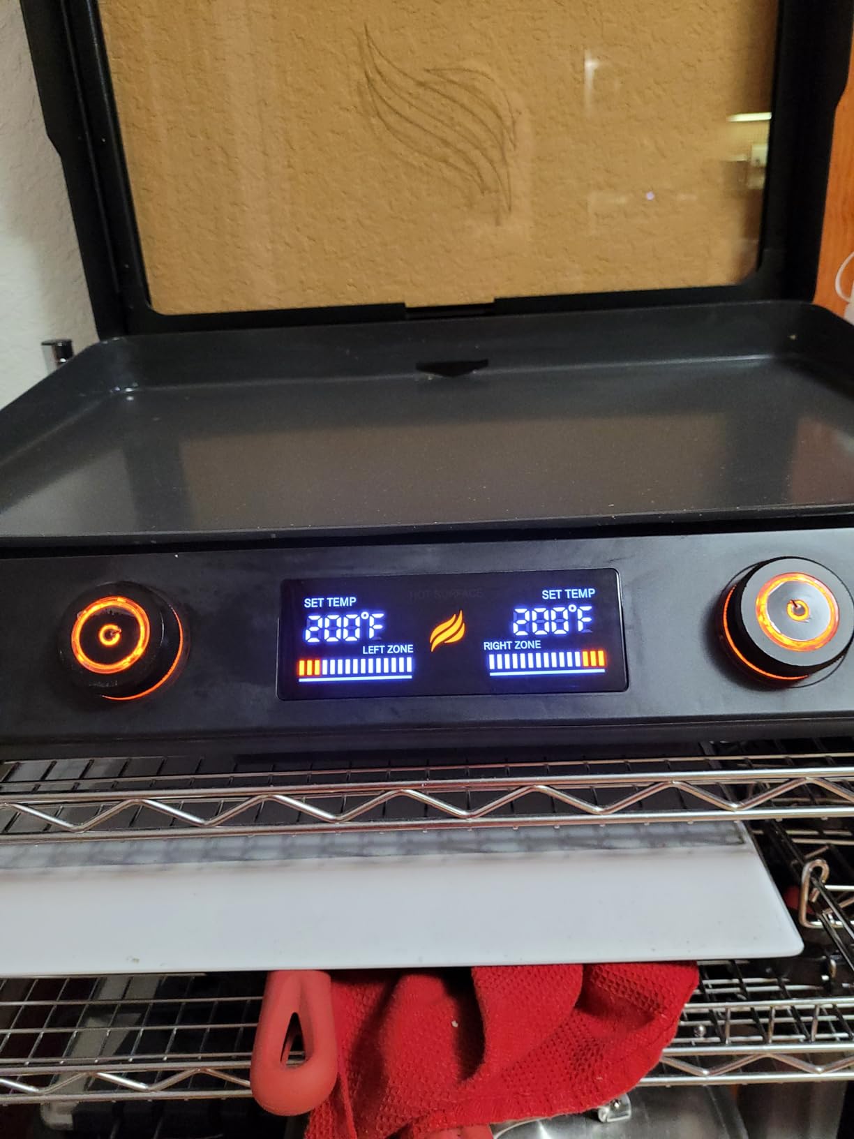 22 Inch Electric Griddle Nonstick with Lid, 8001 E-Series Tabletop Large Griddle By Blackstone with Blackstone Griddle Accessories For Indoor and Outdoor Use customer photo 1