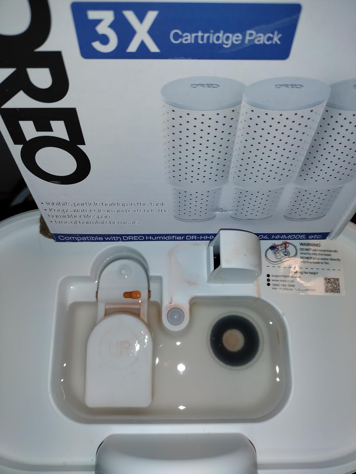 DREO 4L Humidifiers for Bedroom, 36H Runtime, 28 dB Quiet, HM311 customer photo 1