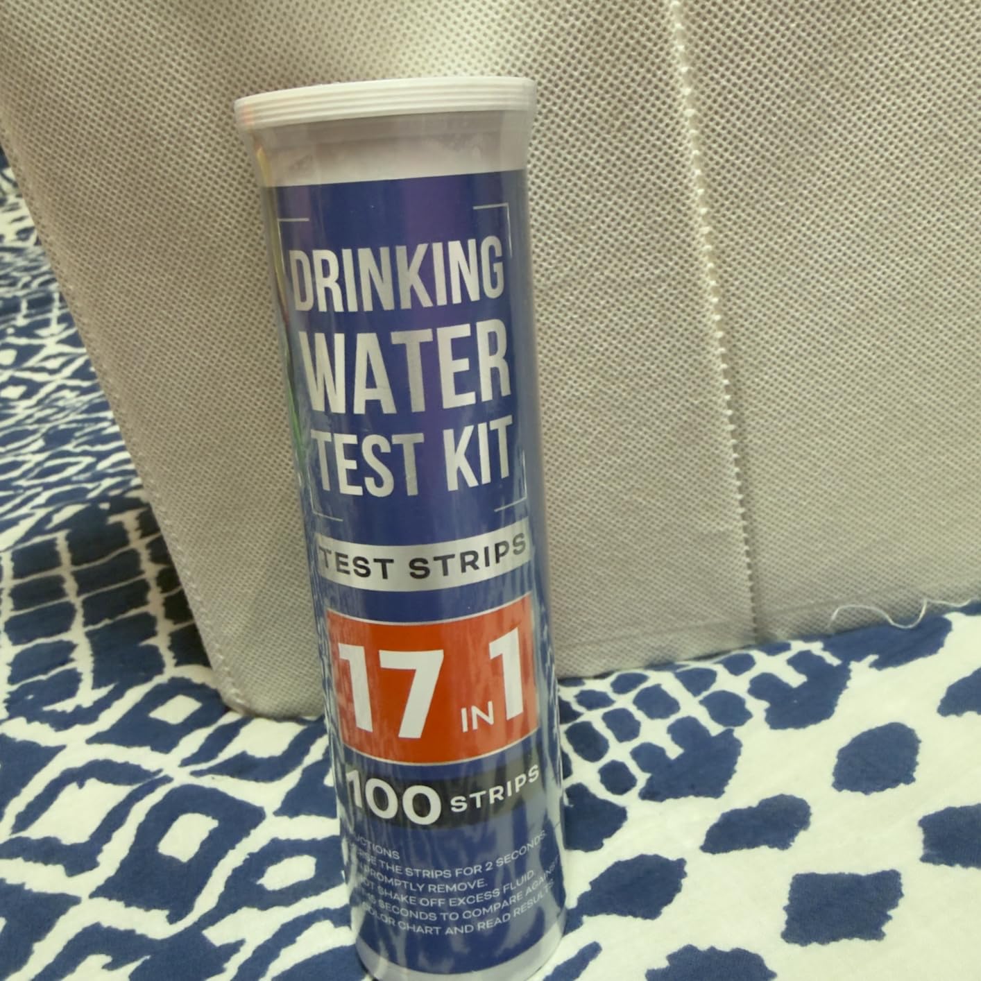 Bestprod All-New 21 in 1 Drinking Water Testing Kit Strips, Home Tap and Well Water Test Kit for Hardness, Lead, Iron, Copper, Chlorine, Fluoride customer photo 2