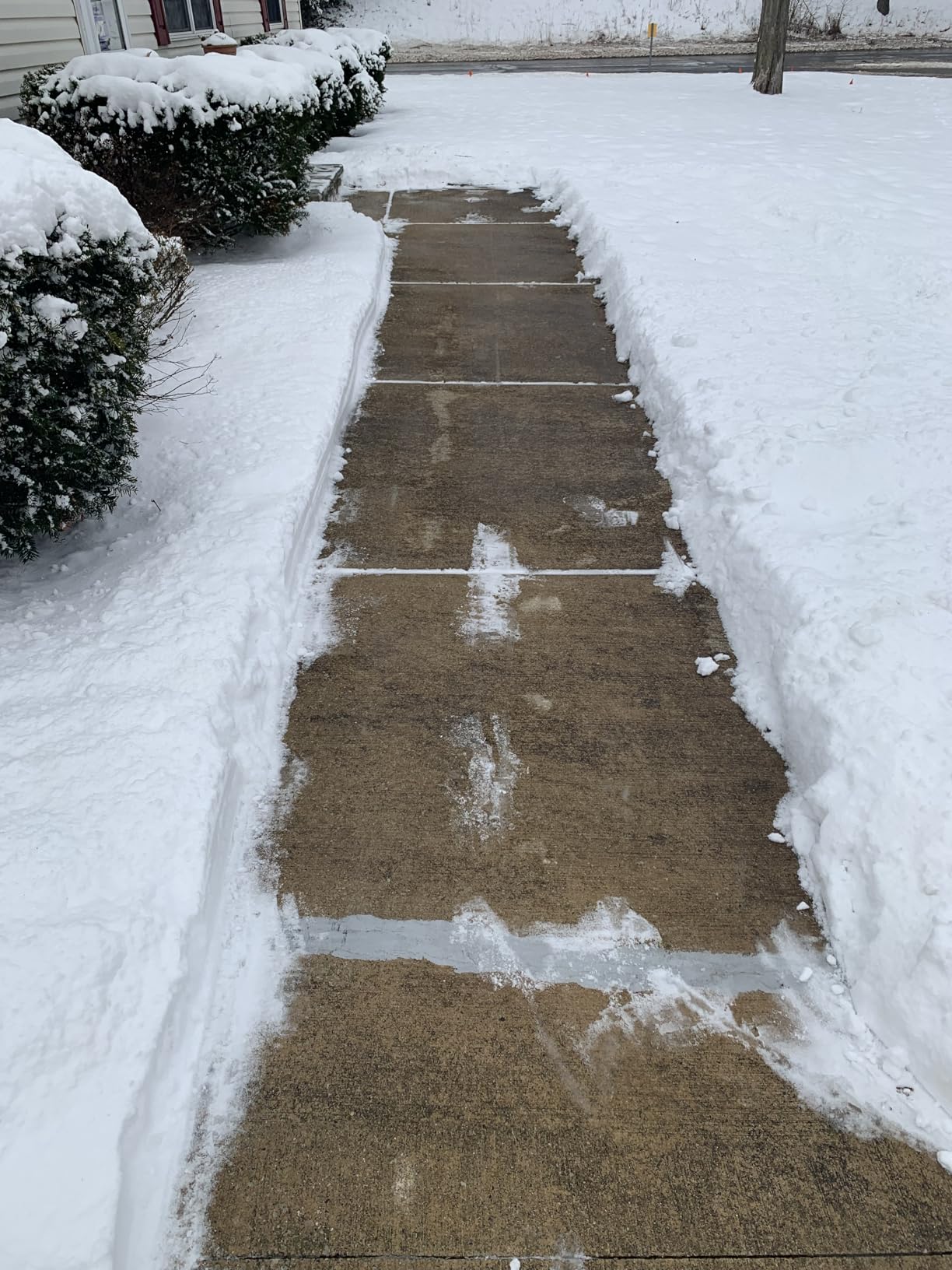 SKIL PWR CORE 40 Brushless 40V 20 in. Single Stage Snow Blower Kit, 30'ft Throwing Distance, Includes 6.0Ah Battery and Charger- SB2001C-10 red customer photo 1