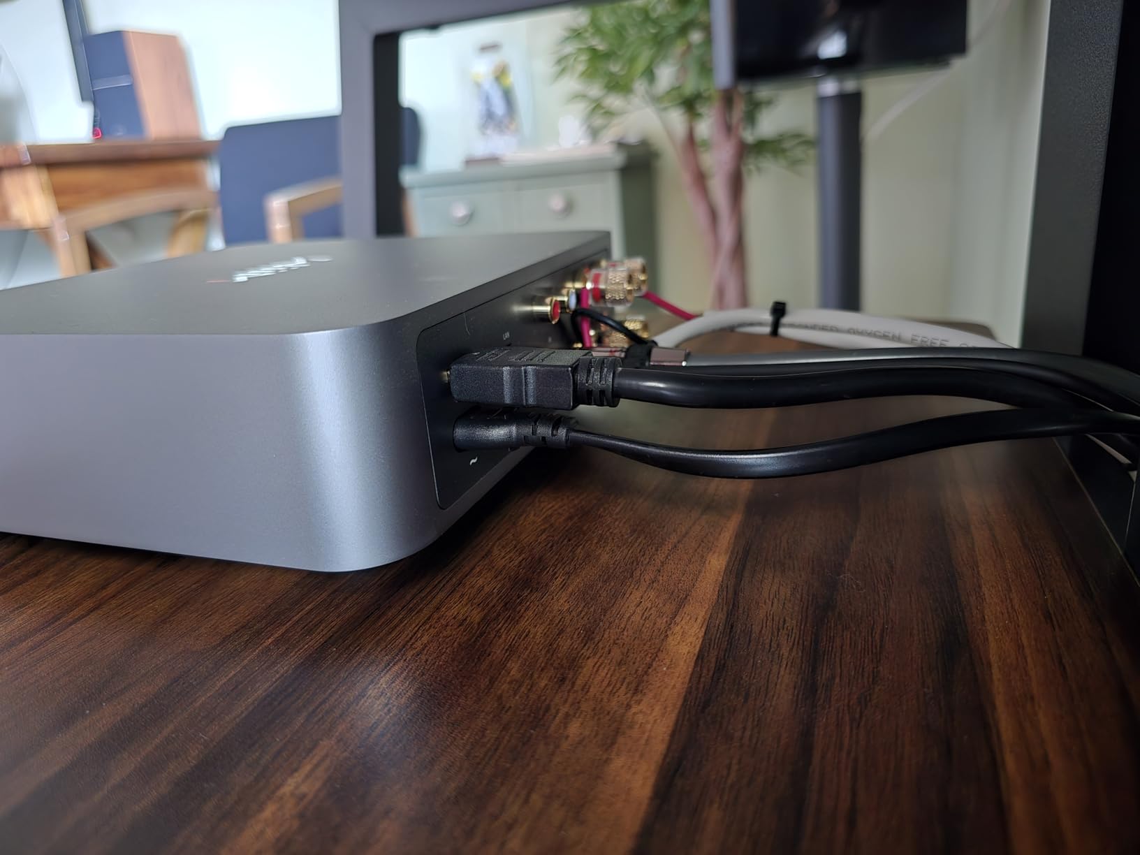 WiiM Amp Streaming Amplifier for Passive Speakers with HDMI ARC, Space Gray customer photo 1
