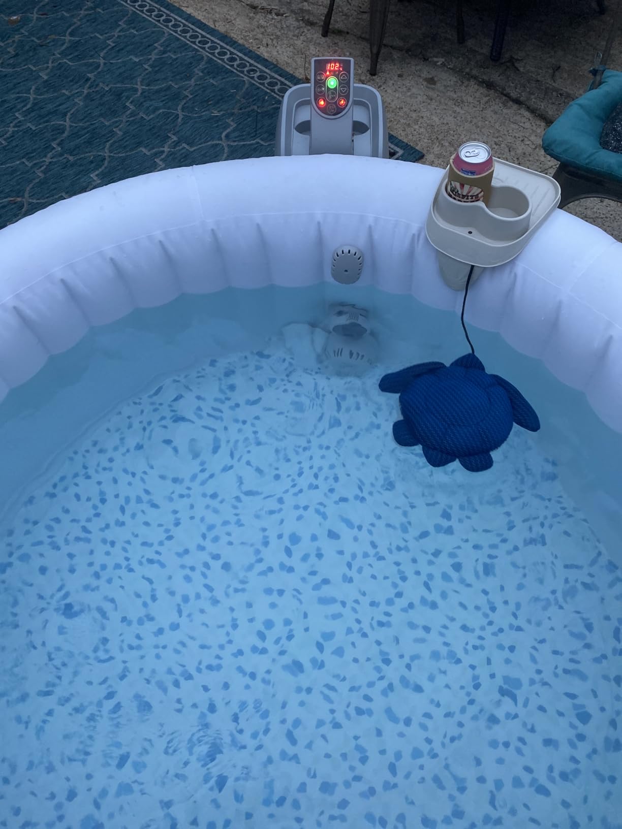 Coleman SaluSpa Miami Energy-Efficient AirJet 2-4 Person Inflatable Hot Tub customer photo 2