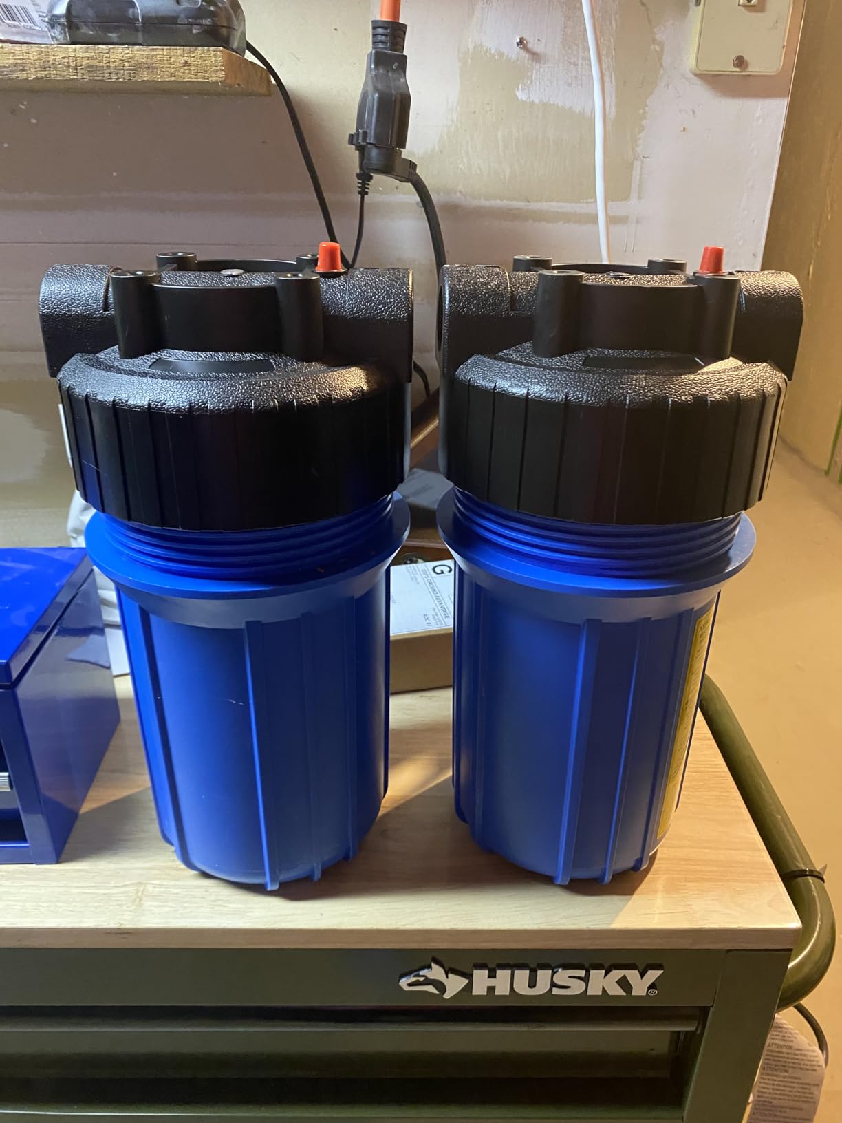 iSpring WGB21B-DS 2-Stage Anti-Scale Whole House Water Filter System customer photo 1