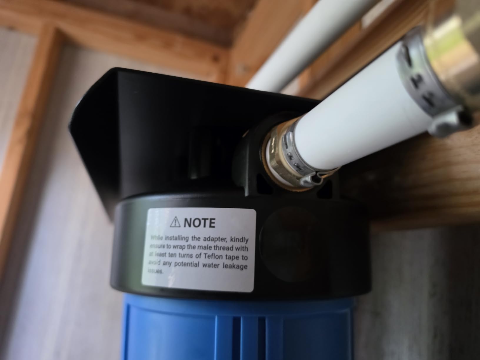 Waterdrop WHF3T-FG 3-Stage Whole House Water Filter System for Well Water customer photo 2