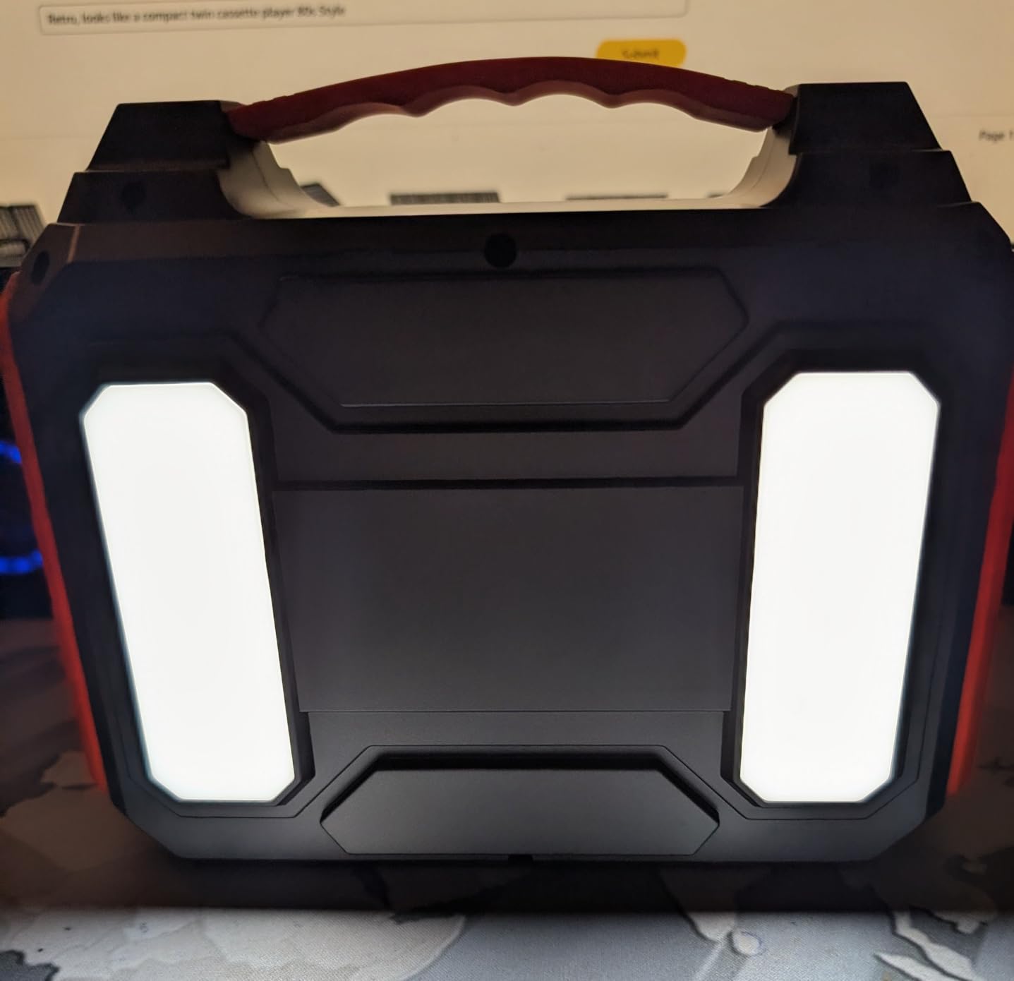 Portable Solar Generator 300W Portable Power Station with 60W Solar Panel customer photo 2
