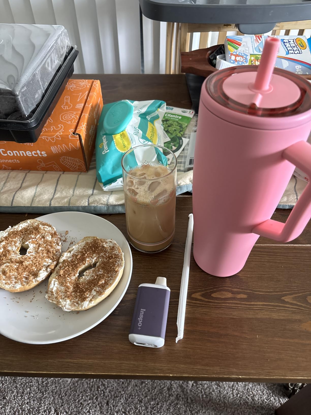 BrüMate Era 40 oz Tumbler with Handle & Straw | 100% Leakproof Insulated Water Bottle Tumbler with Lid & Flexible SoftSip Straw | Made of Stainless Steel | Cup Holder Friendly | 40oz (Nightfall Blue) customer photo 2
