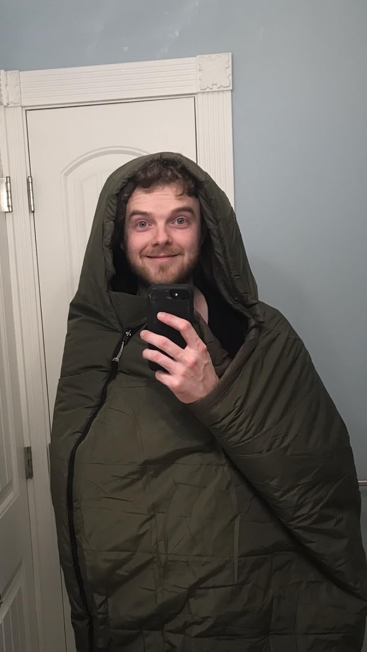 OneTigris Bushcrafter’s Sleeping Bags, Mummy Sleeping Bag for Camping Hiking Backpacking, Survival Gear customer photo 1