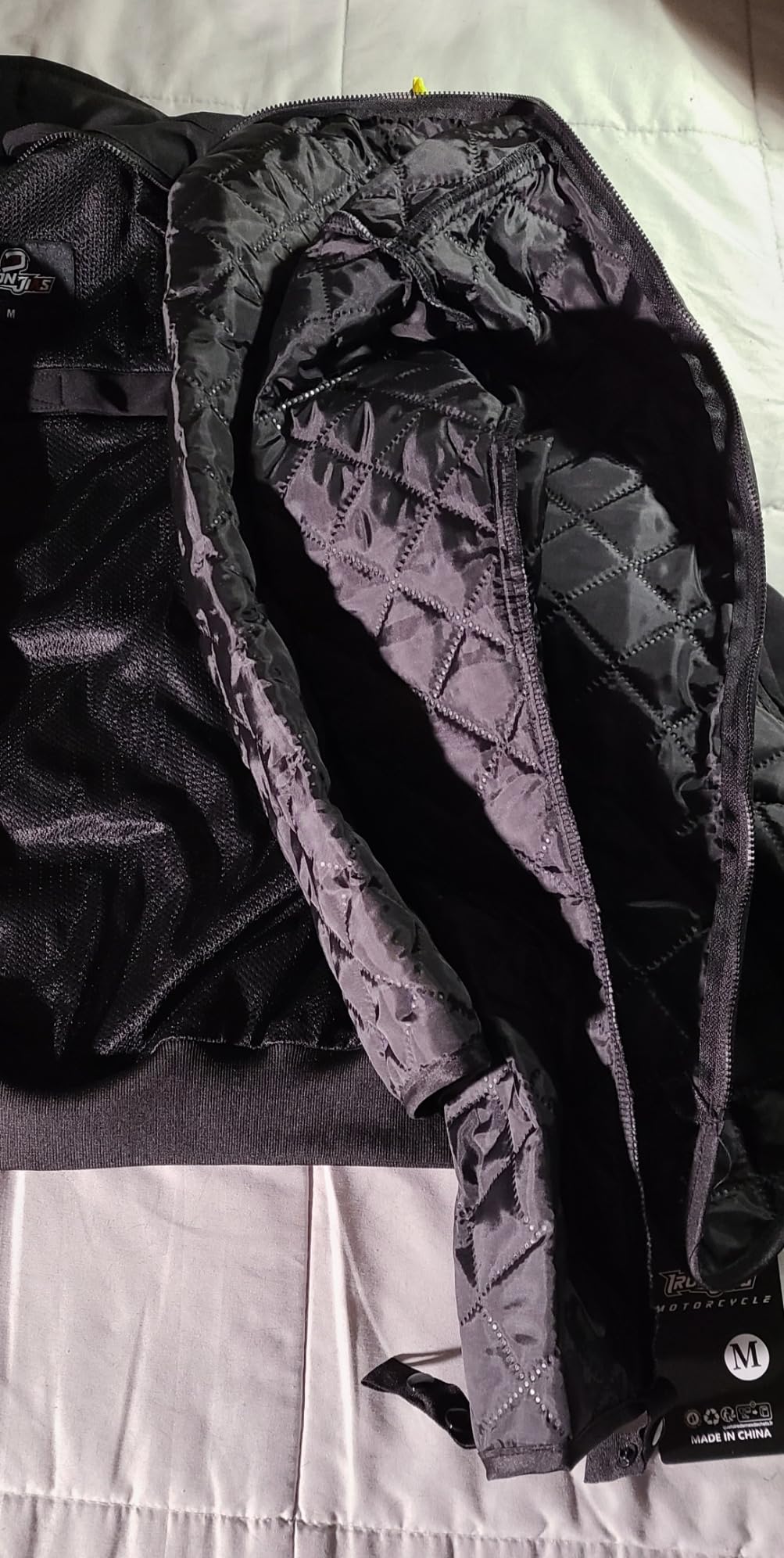BORLENI Motorcycle Jacket for Men EN 17092-4 Class A with Armor and Hood customer photo 2