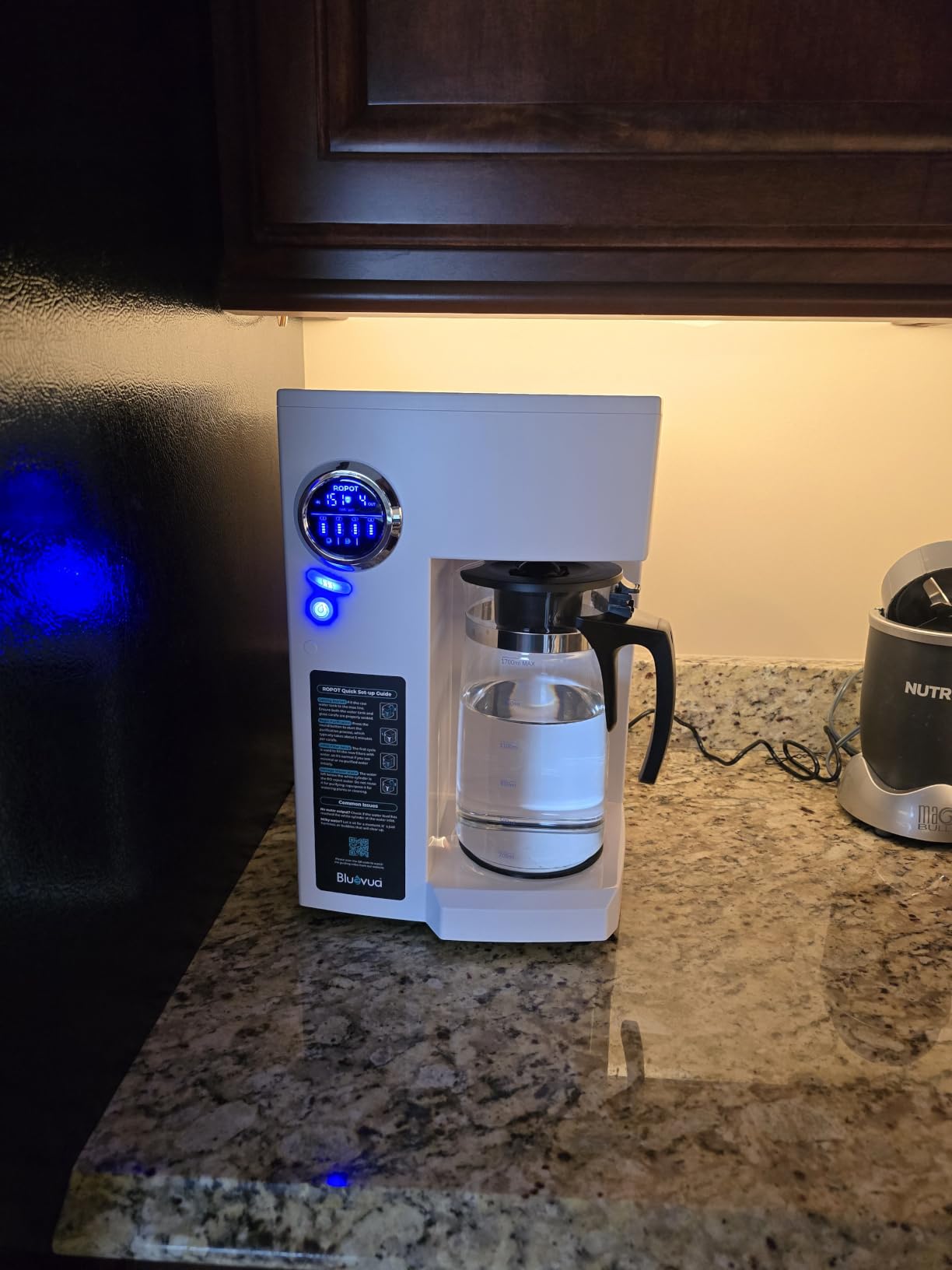 Bluevua RO100ROPOT Countertop Reverse Osmosis Water Filter System customer photo 1