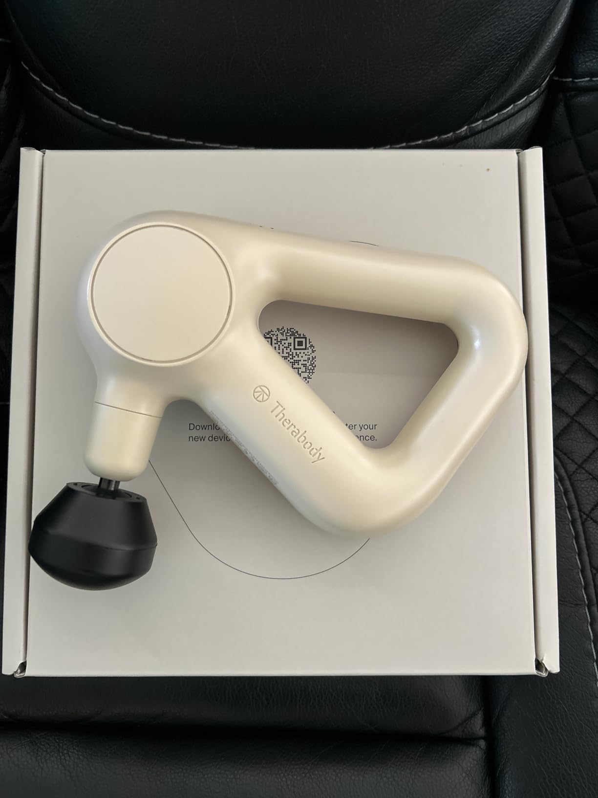 TheraGun Therabody Relief Massage Gun | for Daily Comfort | 3-Speed | Navy customer photo 1