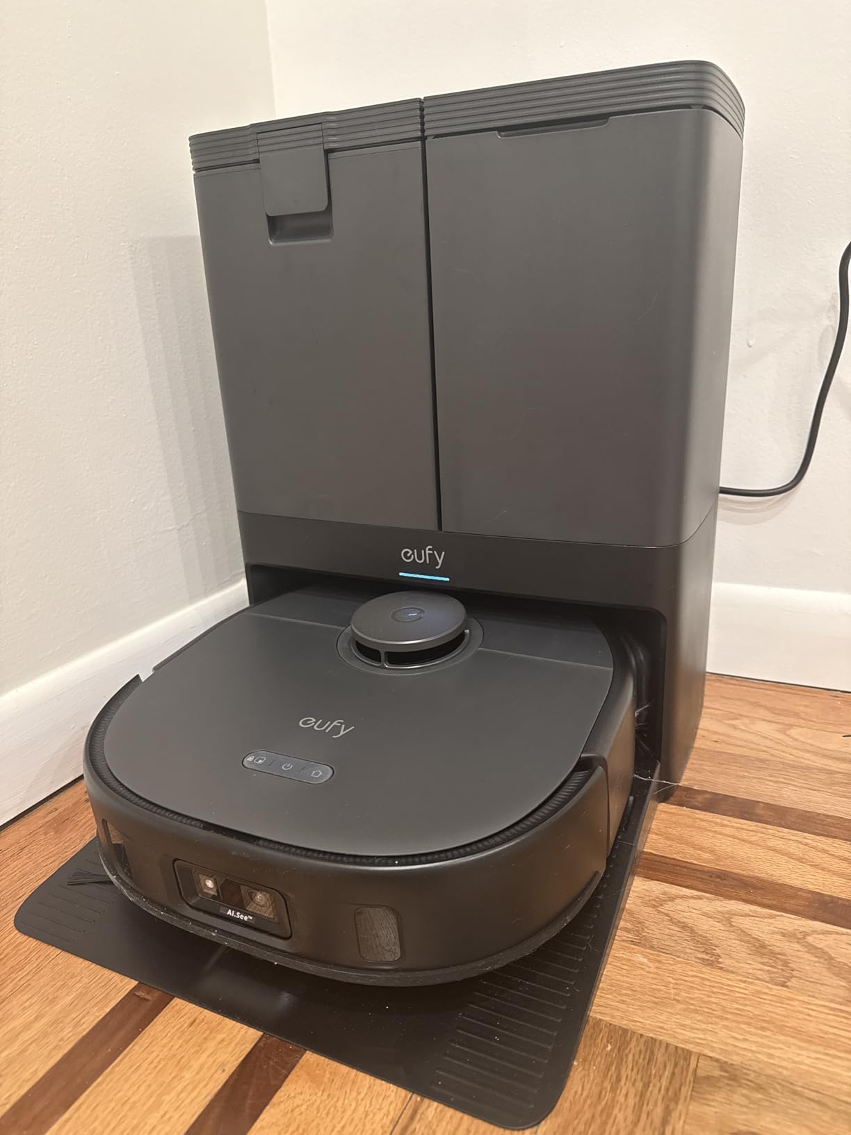 eufy X10 Pro Omni Robot Vacuum and Mop Combo,Dual Mops with 12 mm Auto-Lift customer photo 1
