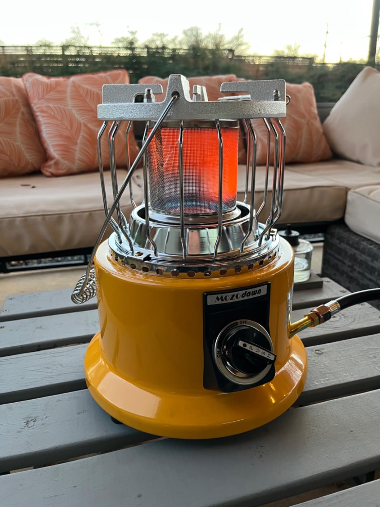 2 in 1 Propane Heater & Stove, 13000 BTU Portable Propane Heater with Handle, Outdoor Heater Gas Stove for Patio, Camping, Tent, Ice Fishing, Garage customer photo 2