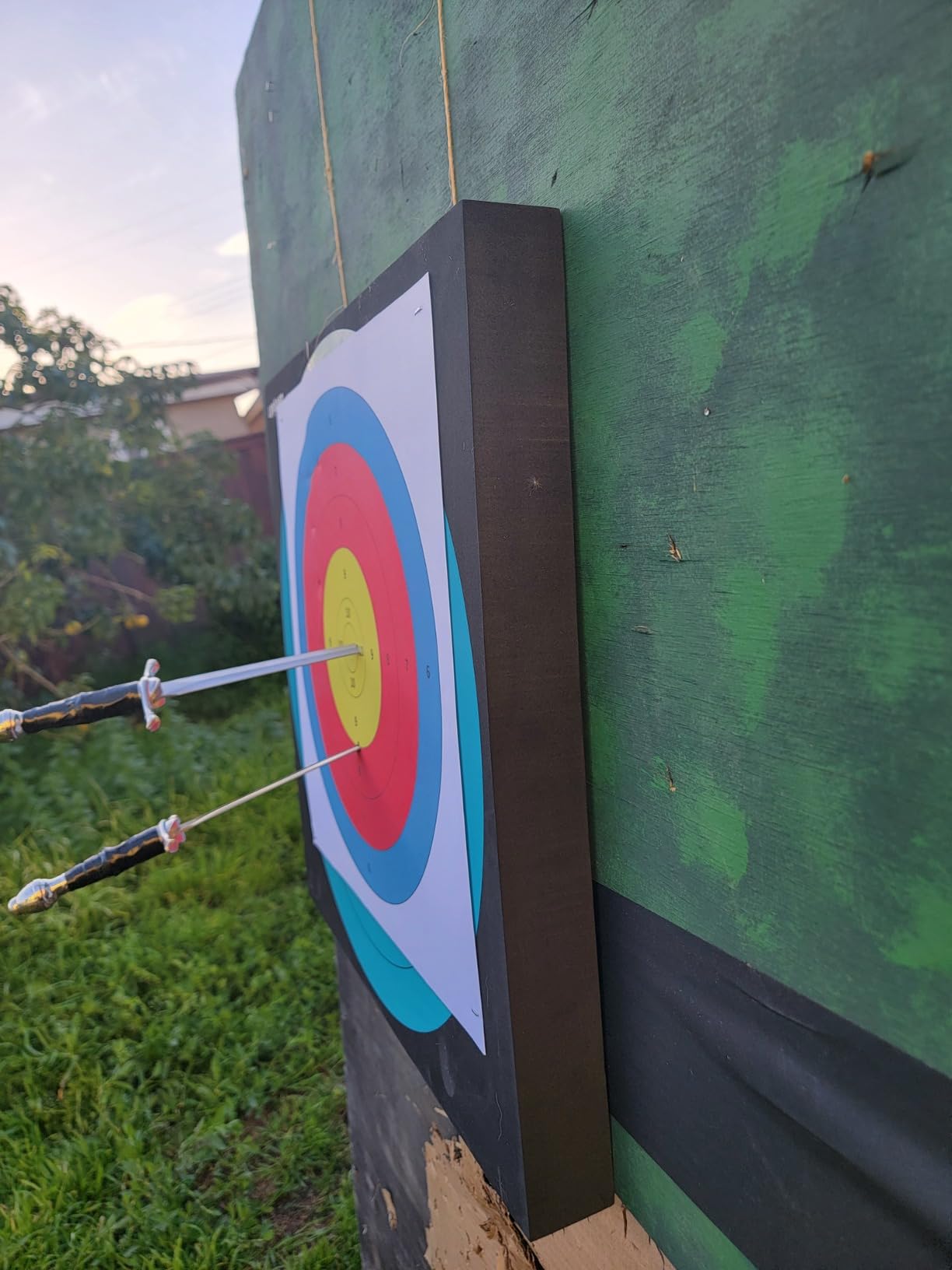 LWANO 20'' Foam Target High-Density Archery Bow & Arrow Target for Backyard customer photo 2
