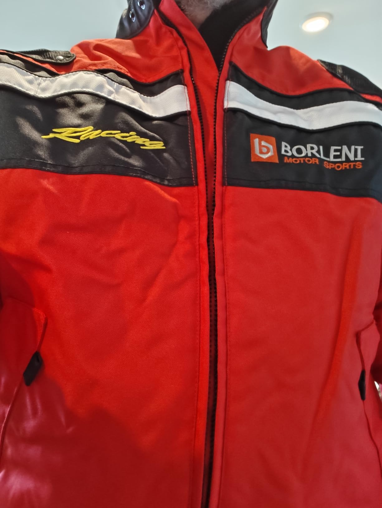 BORLEN Motorcycle Jacket for Men with Armor CE Certified Riding Jacket customer photo 2