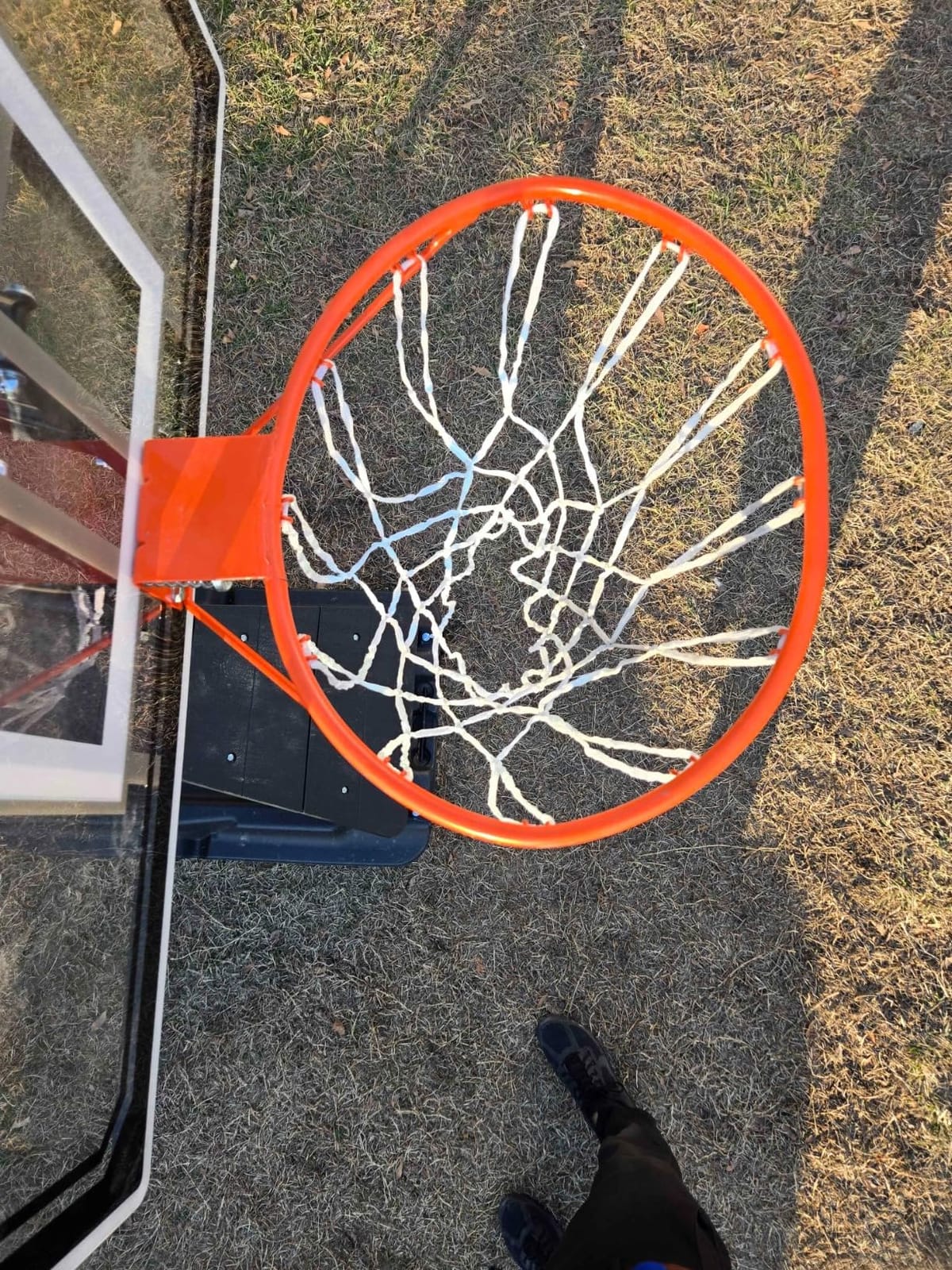 Skytime Basketball Hoop, 44&47IN Portable Basketball Hoop Outdoor customer photo 2
