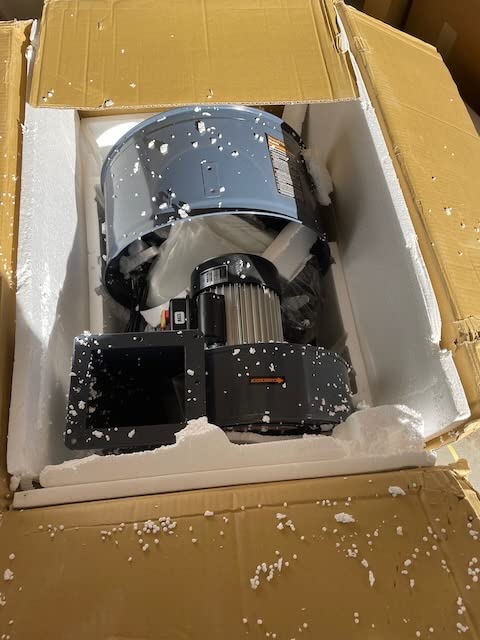 POWERTEC 1 HP Dust Collector with 1 Micron Dust Collector Bags and Mobile Base, Dust Collectors with 800 CFM for Woodworking Dust Collection System (DC1081) customer photo 2