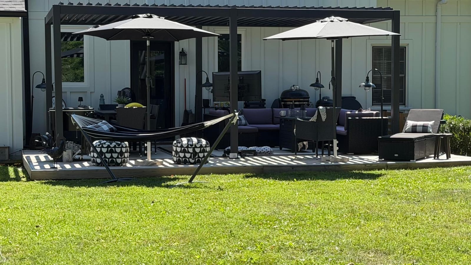 Best Choice Products 7.5ft Heavy-Duty Round Outdoor Market Table Patio Umbrella w/Steel Pole, Push Button Tilt, Easy Crank Lift - Rust customer photo 2