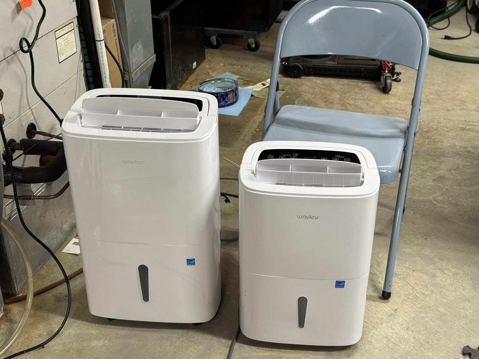 Waykar 150 Pints 7000 Sq.Ft Energy Star Dehumidifier with Pump for Basement customer photo 1