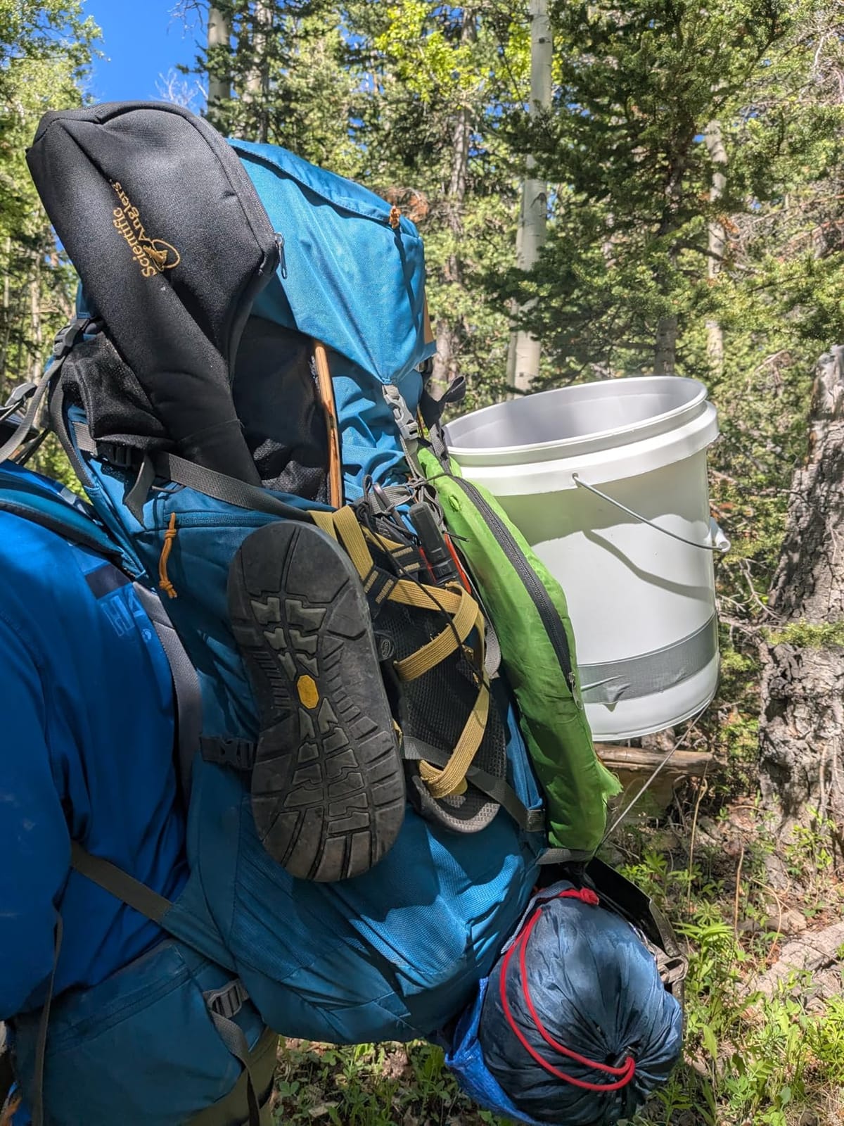 Kelty Coyote 60-105 Liter Internal Frame Backpack - Hiking, Backpacking, Travel, Adjustable Torso (65L / Black) customer photo 1