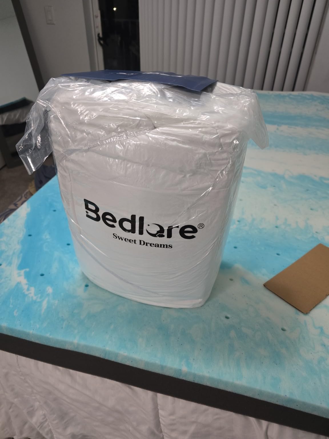 BEDLORE Queen Mattress Topper , Thick Pillow Top Mattress Pad customer photo 2