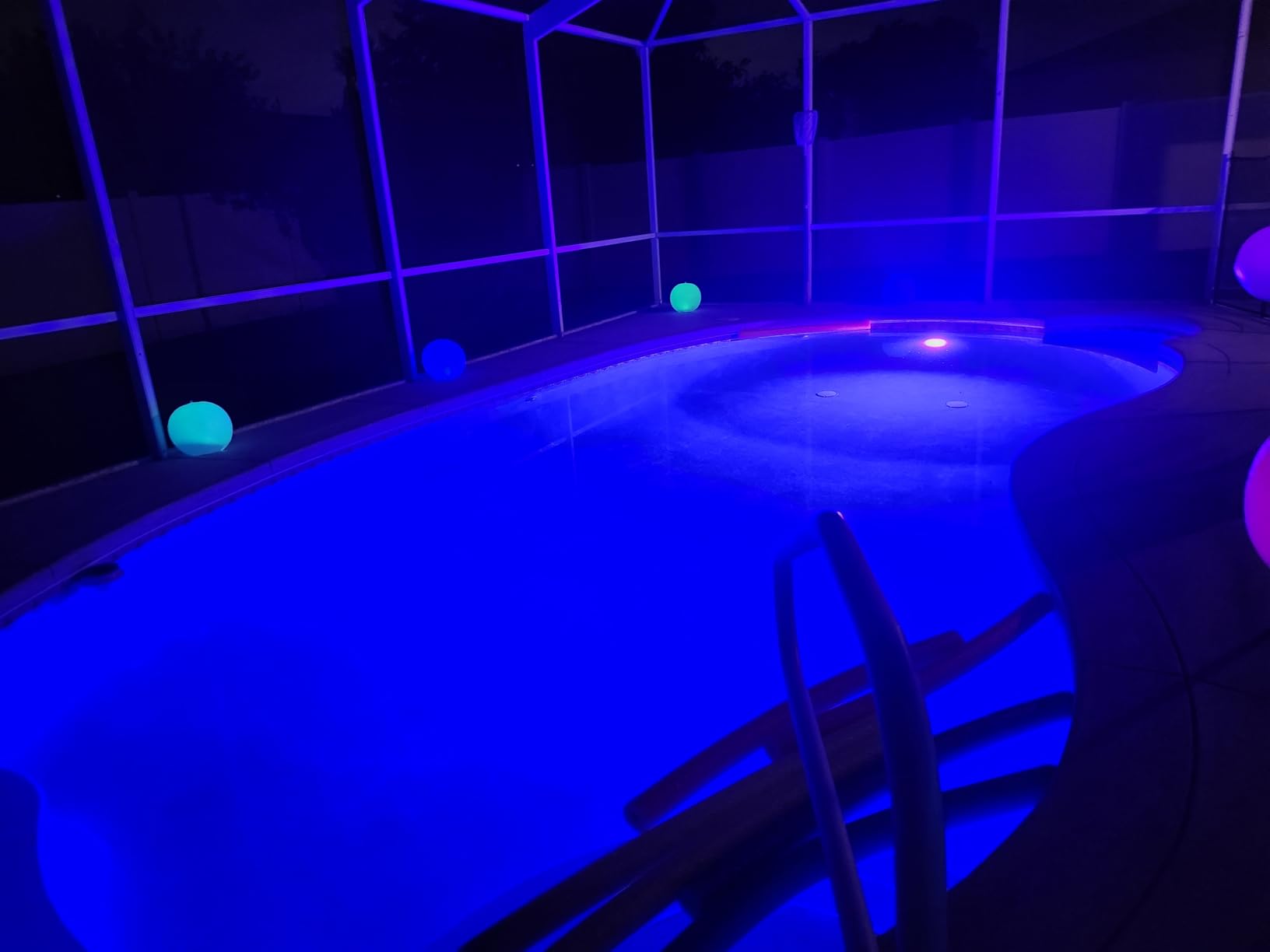 Awanhe Pool Lights for Inground Pool, 60W 10 Inch LED Inground Pool Light with Controller, Remote and APP Control for Wet Niche, Color Changing Underwater Swimming Pool Lights with 50 Foot Cord customer photo 1