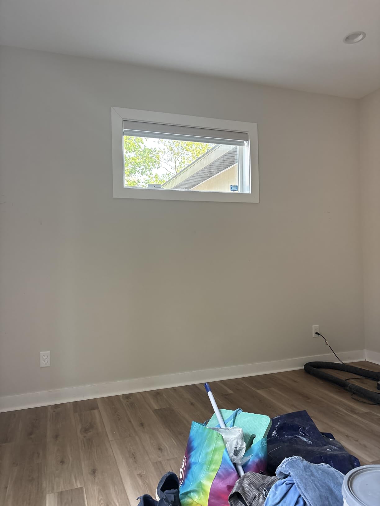 Motorized Roller Shades, 100% Blackout, Dark Eclipse Black customer photo 1