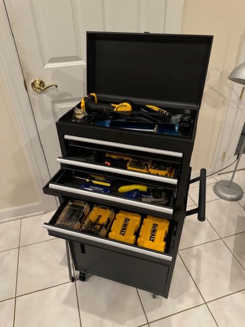 AirWire 5-Drawer Rolling Tool Chest Black customer photo 1
