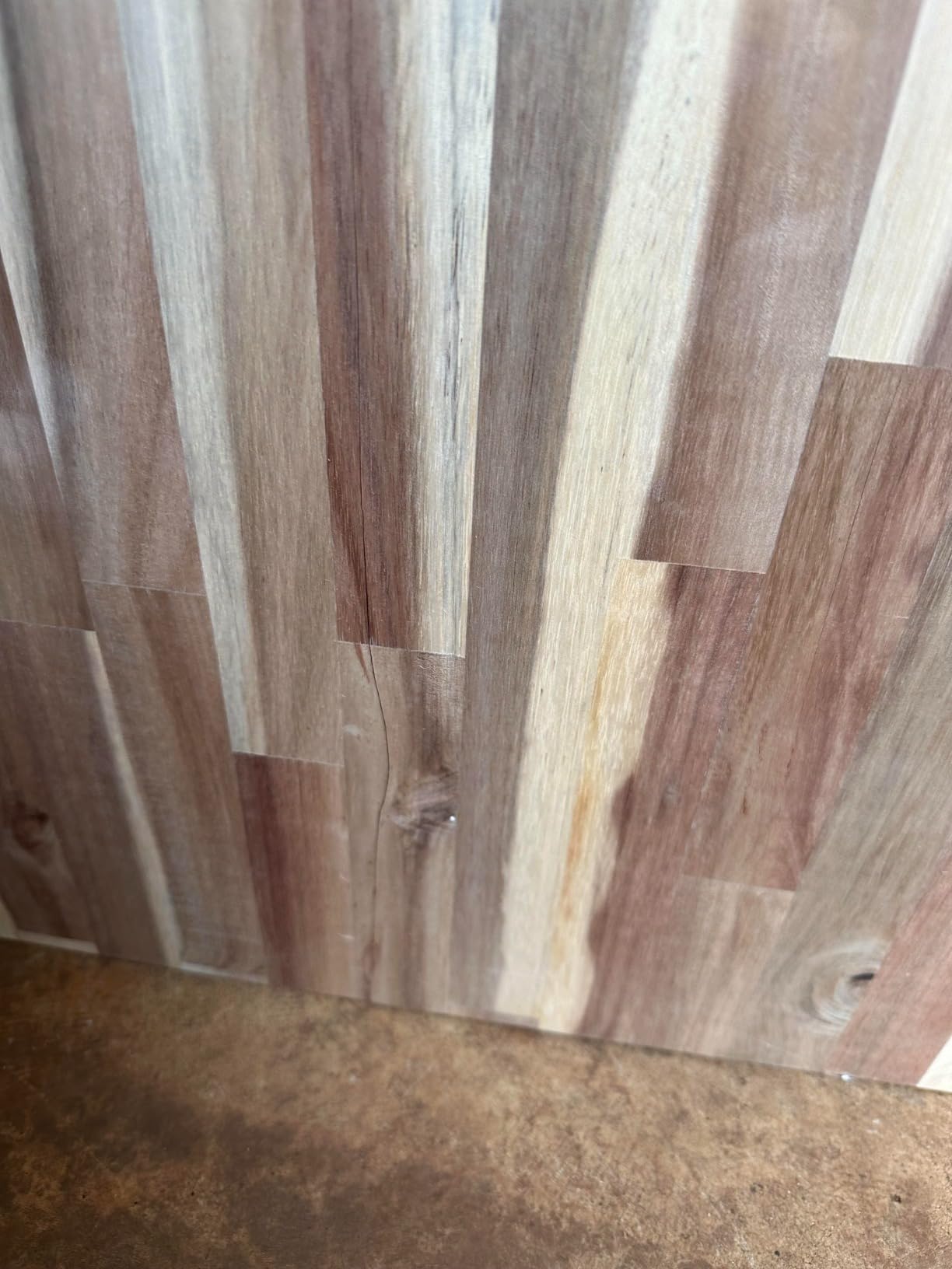 Howizz Acacia Butcher Block Countertop 72 x 25 x 1.5 Inches, Unfinished Solid Wood Table Top for DIY Desk Top, Workbench Top, Kitchen Countertop customer photo 1