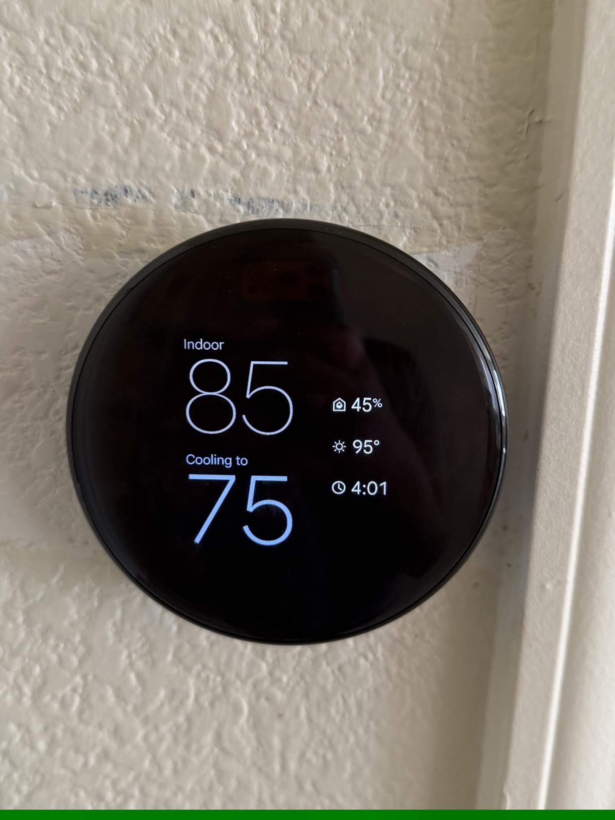 Google Nest Learning Thermostat (4th gen) + Nest Temperature Sensor (2nd gen) - Obsidian customer photo 2