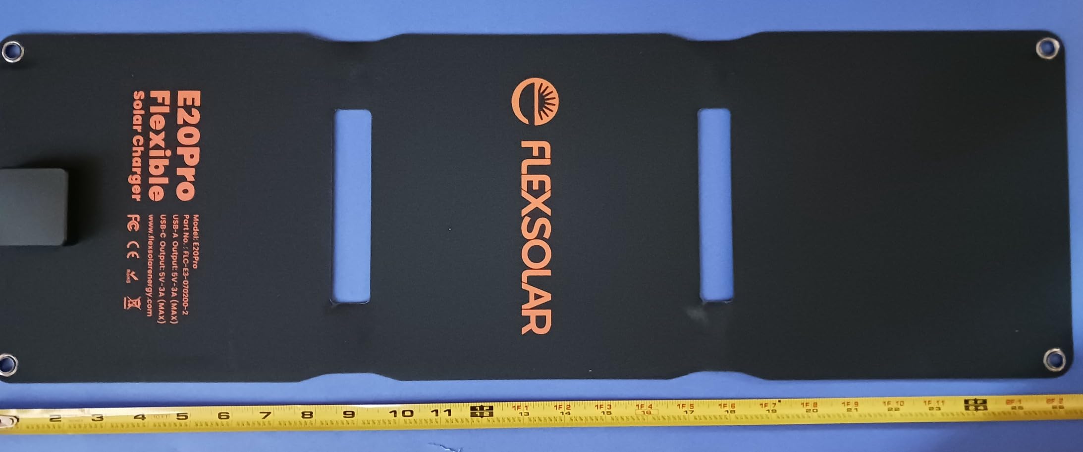 FlexSolar 20W Foldable Solar Panel Charger 5V USB-A & USB-C Output customer photo 2