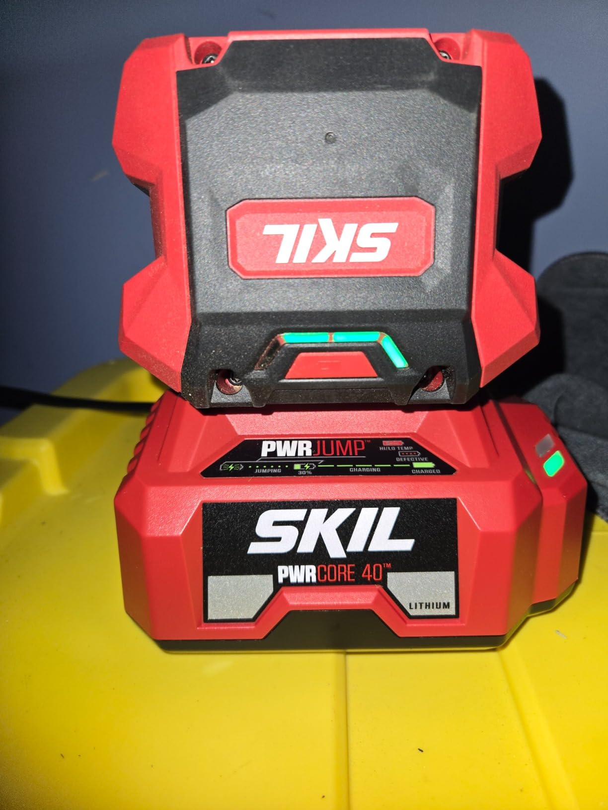 SKIL PWR CORE 40 Brushless 40V 20-Inch Self-Propelled Mower Kit, Includes 6.0Ah Battery and Auto PWR JUMP Charger - SM4910C-11 customer photo 1