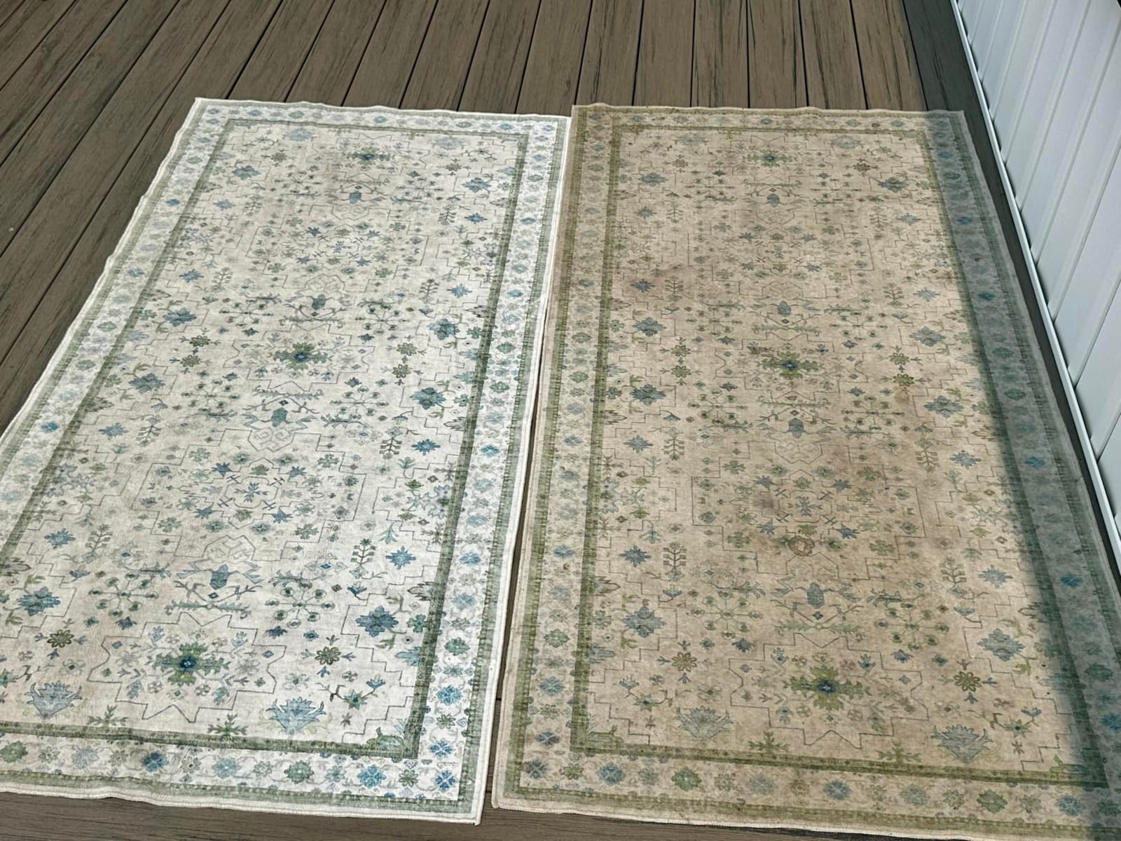 Navy Blue Area Rugs 9x12 Living Room, Dining Room Rugs for Under Table - Washable Low Pile Non-Slip Rugs for Bedroom - Vintage Boho Eclectic Home Decor - Ultra Soft Faux Wool Stain Resistance customer photo 1