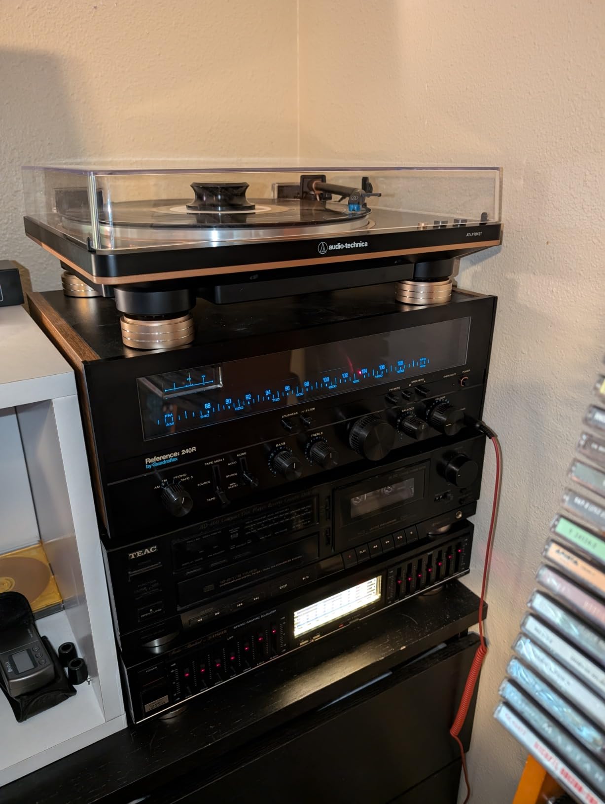 Audio-Technica AT-LP70XBT Wireless Turntable (Black/Bronze) customer photo 2