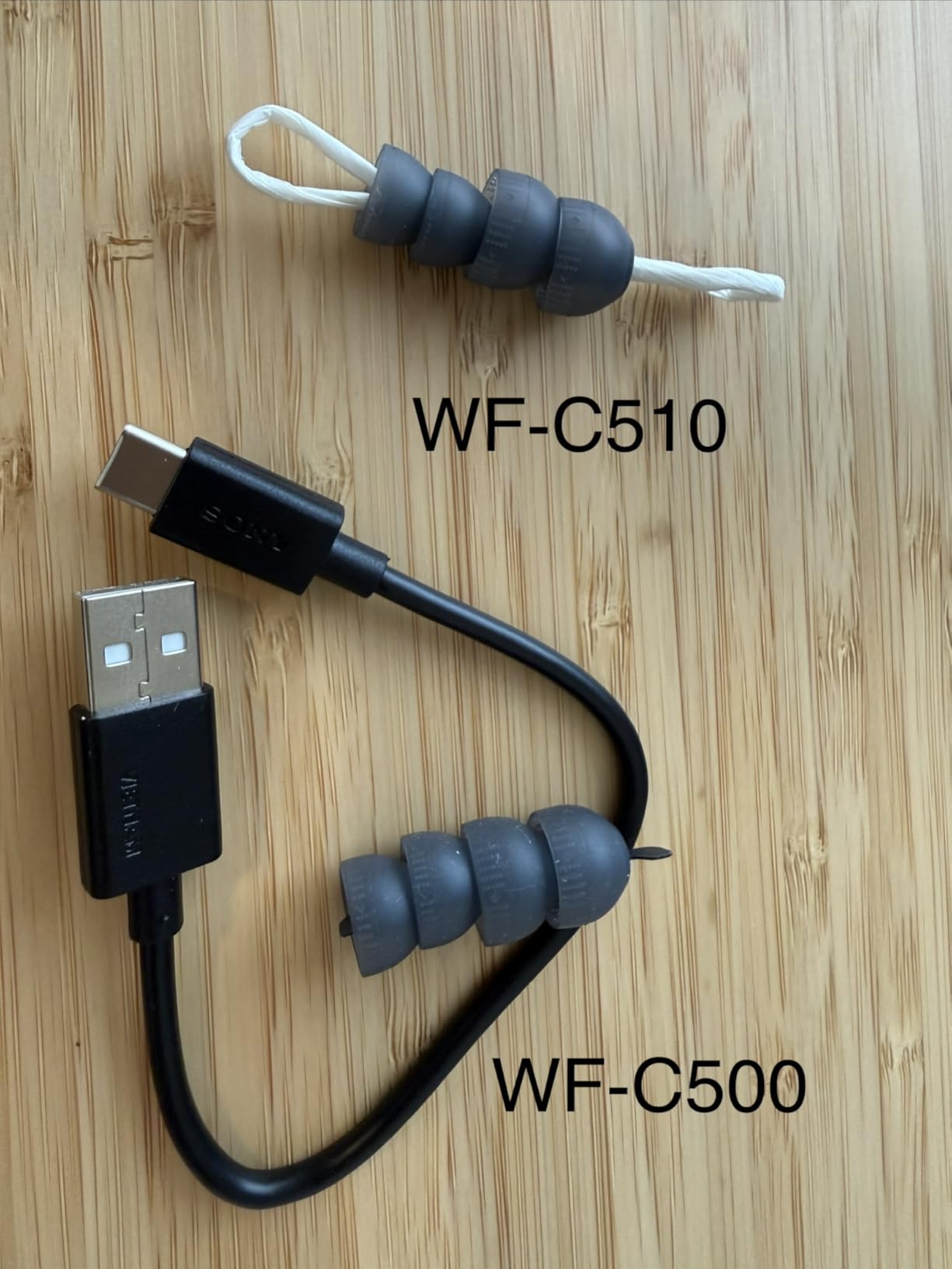 Sony WF-C510 Truly Wireless Bluetooth Earbud Headphones, White customer photo 1