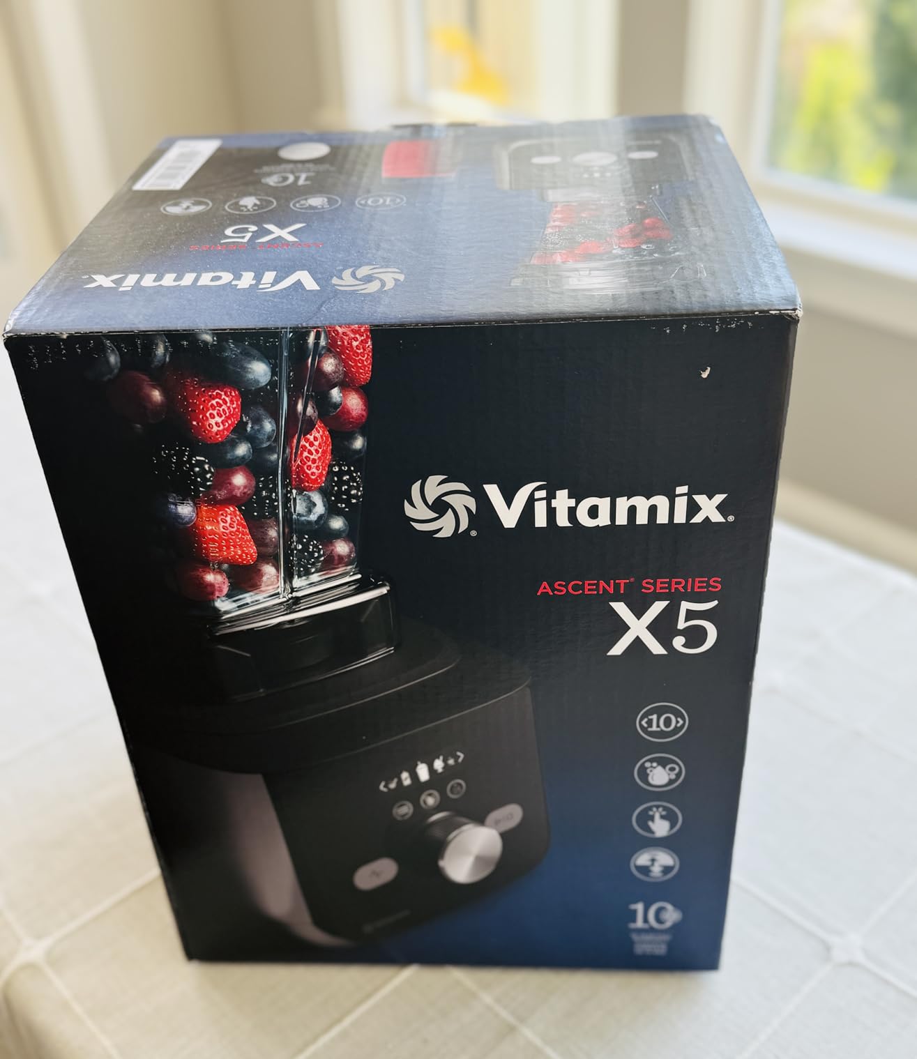 Vitamix Ascent X5 Professional-Grade Blender, 10 Programs,Brushed Stainless customer photo 2