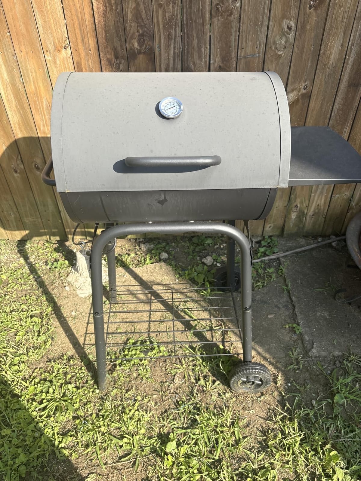 Kendane Barrel Charcoal Grill, Large Charcoal Grills with Side Shelf customer photo 1
