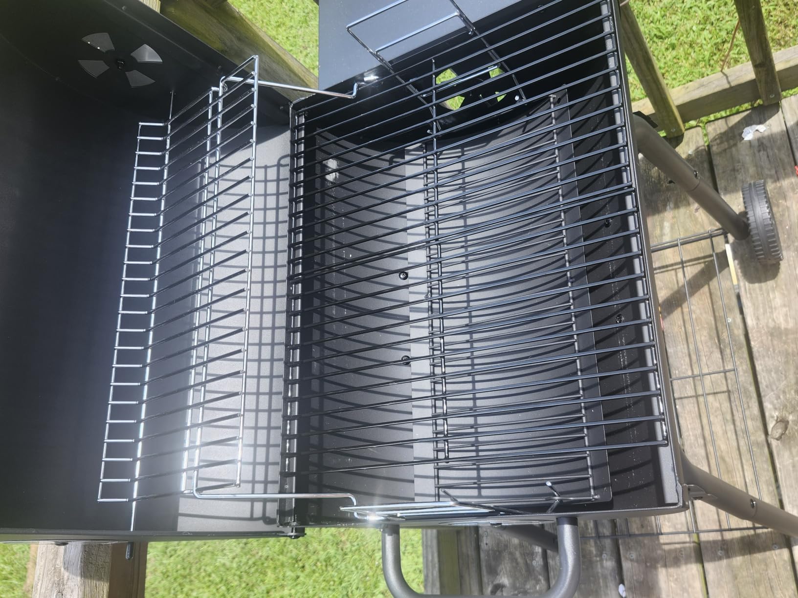 Kendane Barrel Charcoal Grill, Large Charcoal Grills with Side Shelf customer photo 2