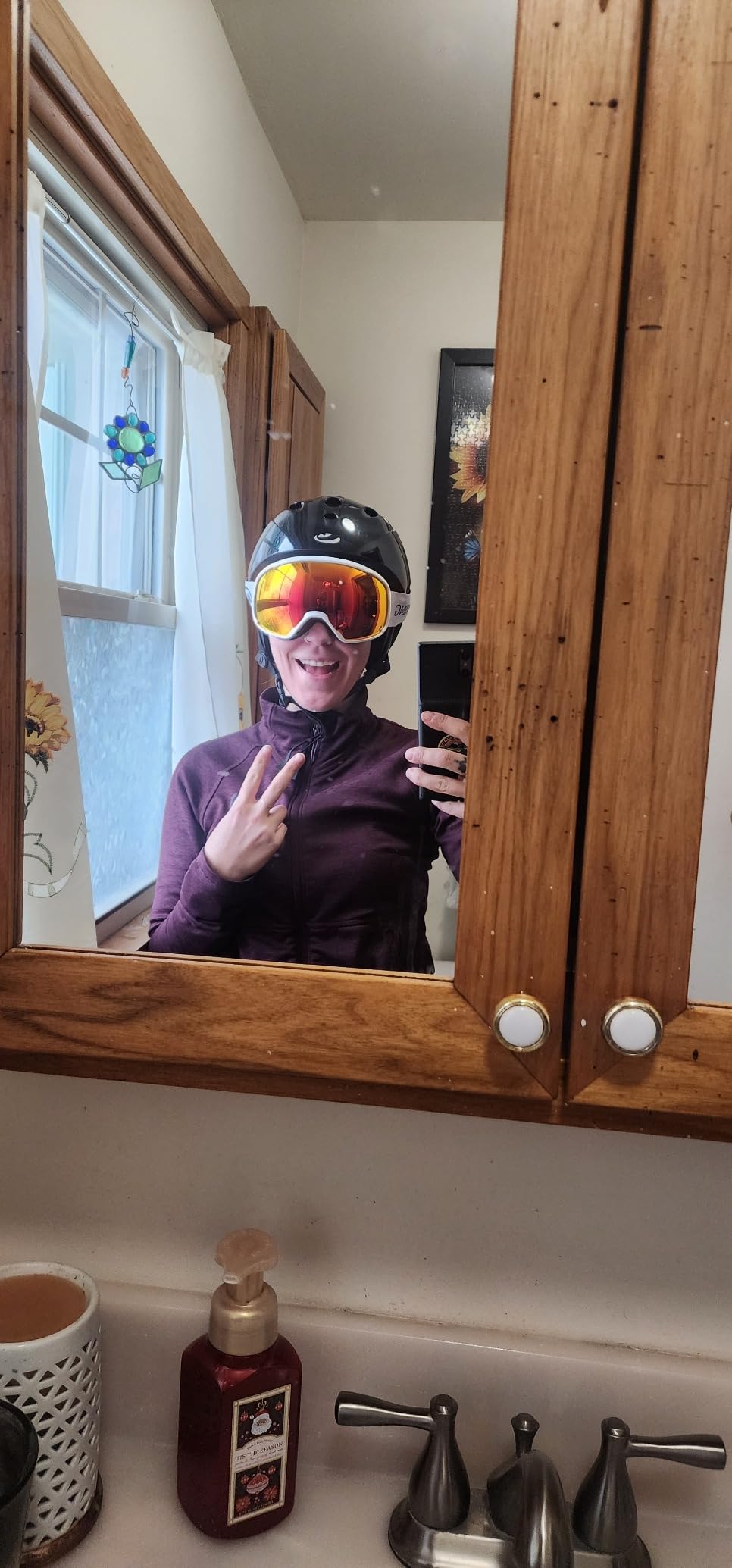 Innerking OTG Ski Goggles, Anti-Fog Snowboard Goggles for Men & Women customer photo 2