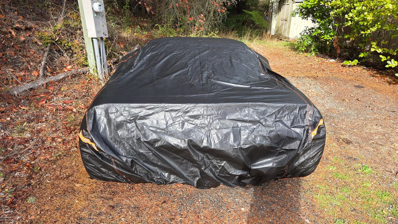 6 Layers Heavy Duty Car Cover Waterproof All Weather Size C3 customer photo 1