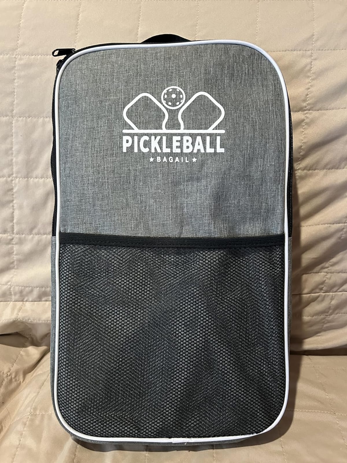 BAGAIL Pickleball Paddles, USAPA Approved Fiberglass Surface Pickleball Set, Lightweight Pickle Ball Rackets with 4 Balls, 1 Bag, Designed in California for Traction and Stability customer photo 1