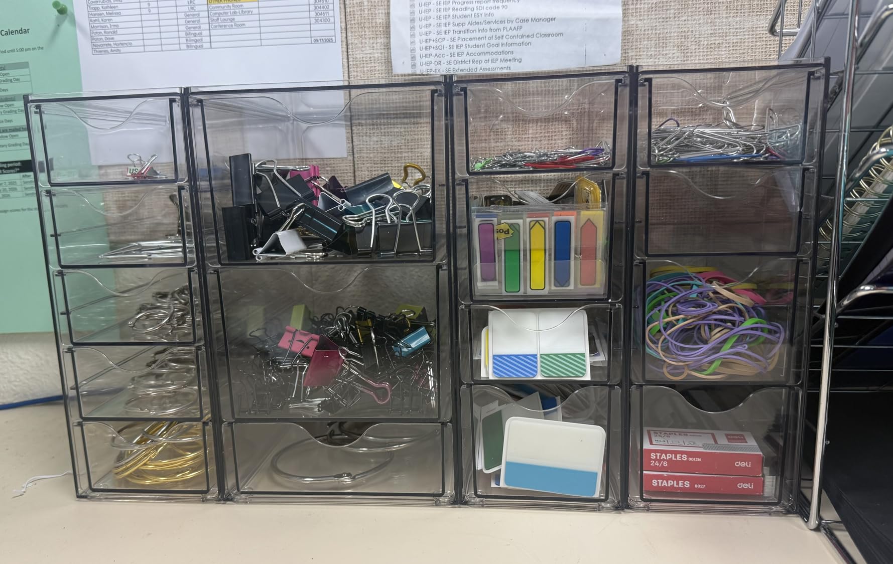 Vtopmart 4 Set Acrylic Desk Organizer with 16 Drawers for Office, Makeup customer photo 1