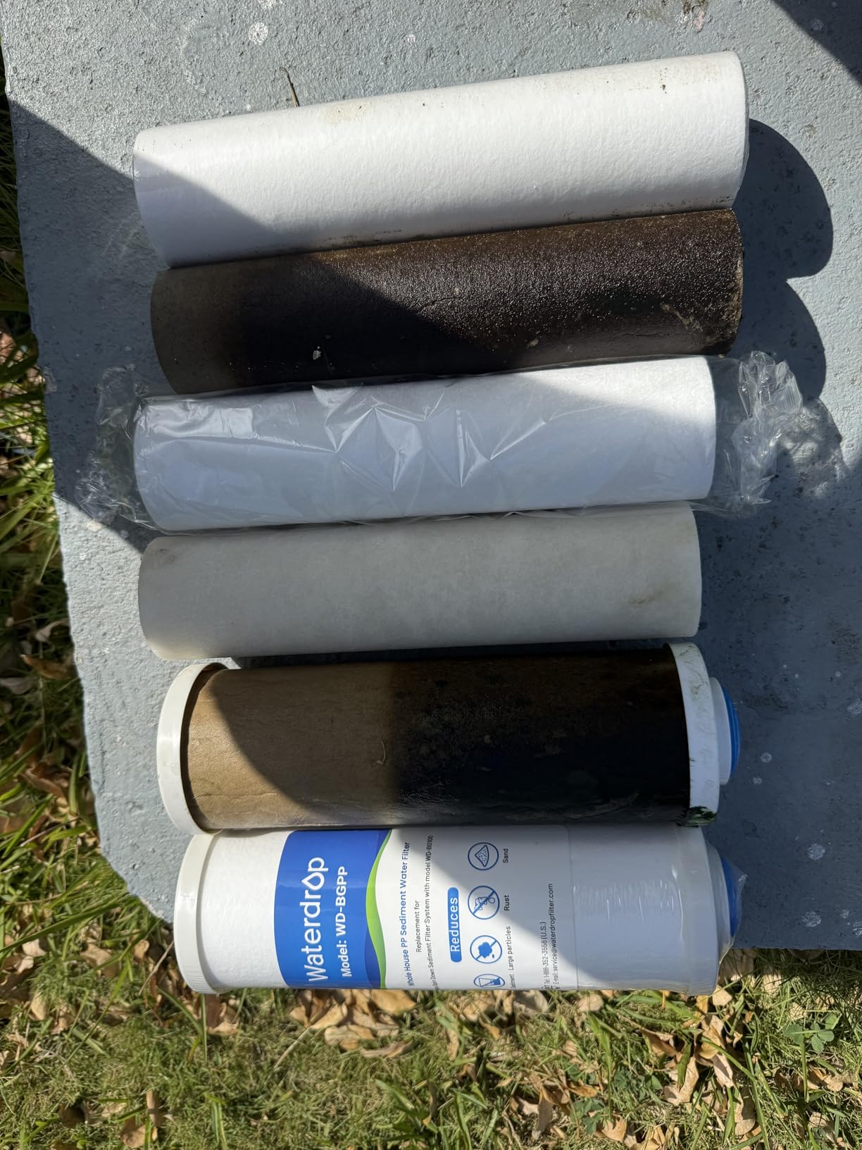 Waterdrop BG103 Mega Spin Down Sediment Filter, 500 + 200 Micron customer photo 1