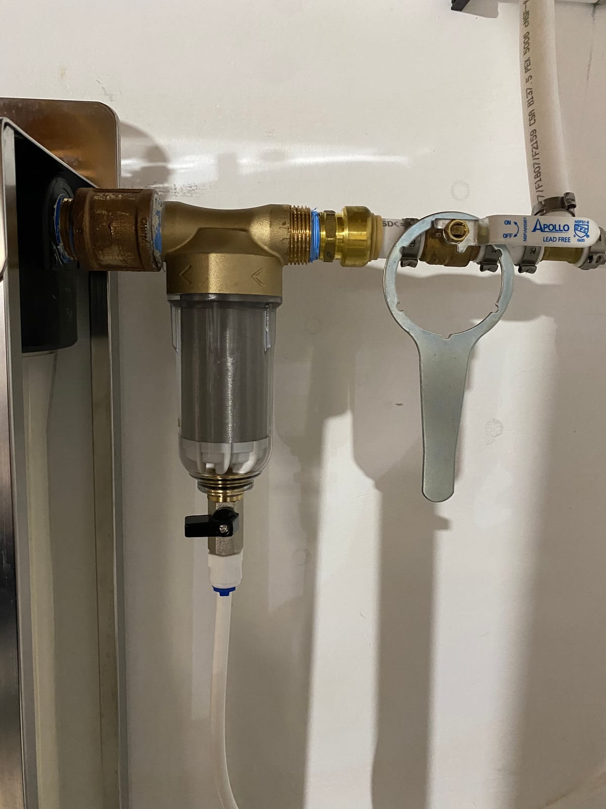 Waterdrop BG103 Mega Spin Down Sediment Filter, 500 + 200 Micron customer photo 2