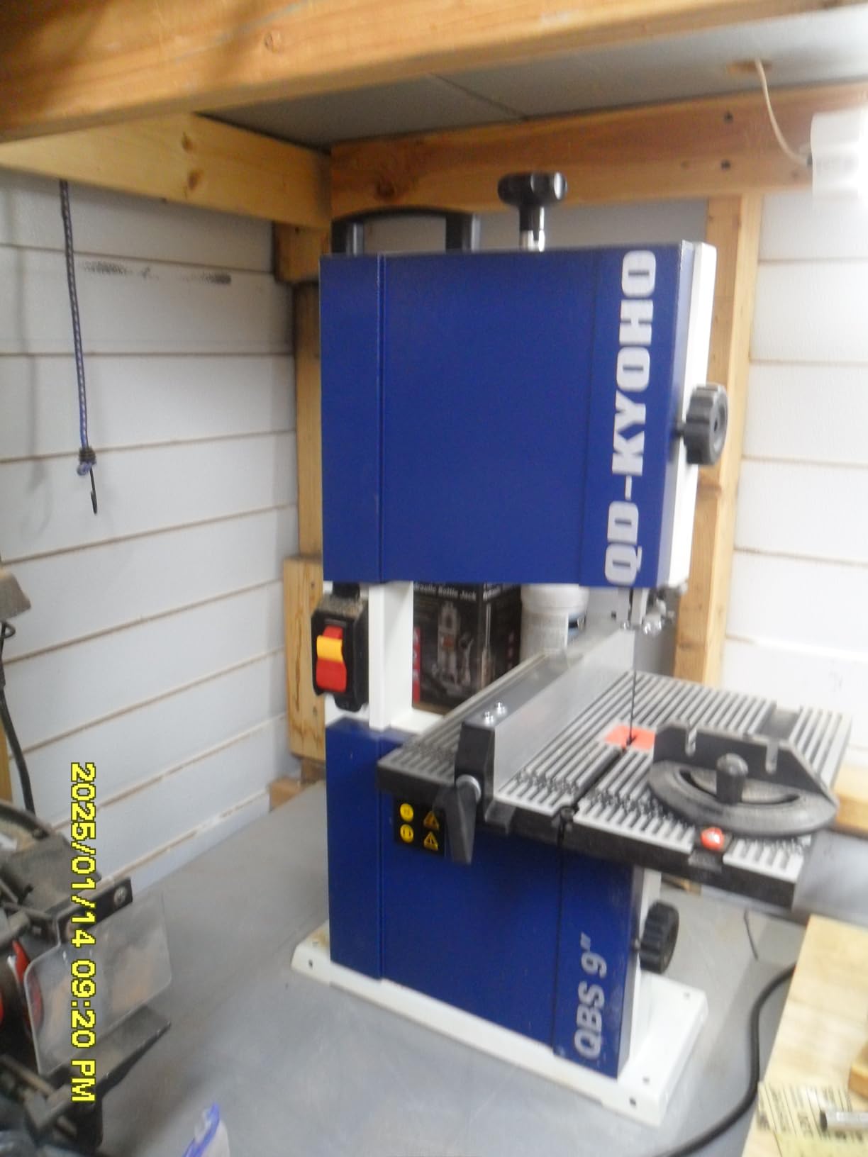 Band Saw, 10-Inch Bandsaw for Woodworking, 1515 & 3280 FPM Dual-Speed Bandsaw, 1/2 HP，120 V 5.3-Amp Motor, Band Saws with Double-Sided Fence Assembly, Steel Bandsaws with Miter Gauge customer photo 2