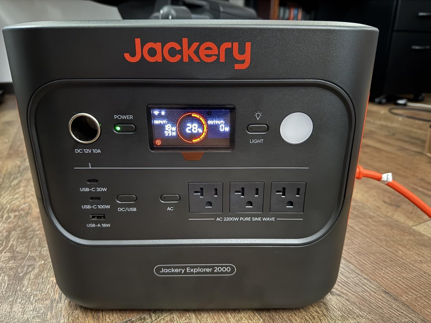 Jackery Explorer 2000 v2 and 2x200W Solar Panels, 2042Wh, 2200W AC Output customer photo 1